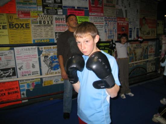 Anthony PIERRON  eleve boxe educative