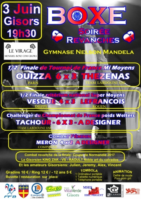 Affiche du gala gisors